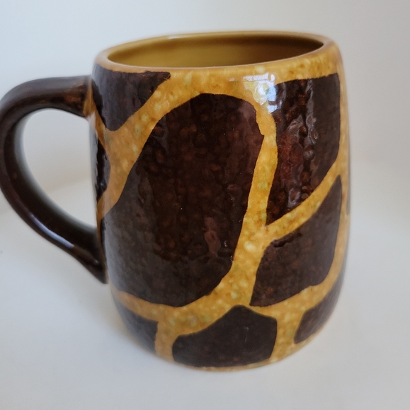 Dario Farrucci Designs Mug Safari/Giraffe Print - Picture 1 of 5
